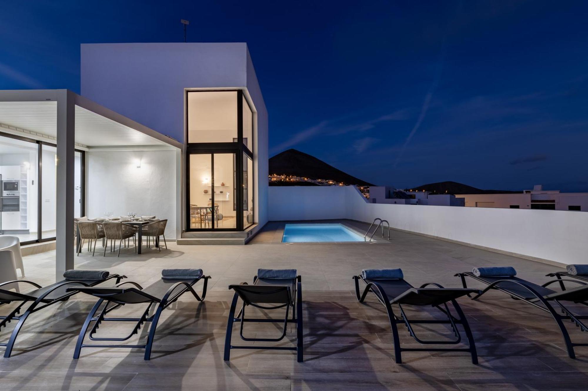 Casahost Fontaine Bleue Villa Tías Exterior foto