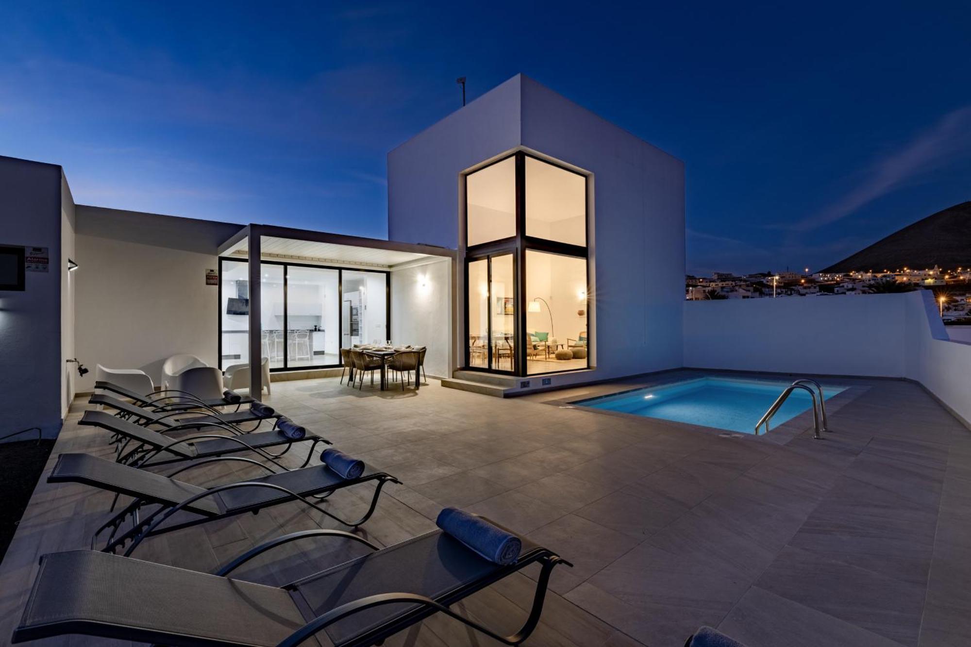 Casahost Fontaine Bleue Villa Tías Exterior foto